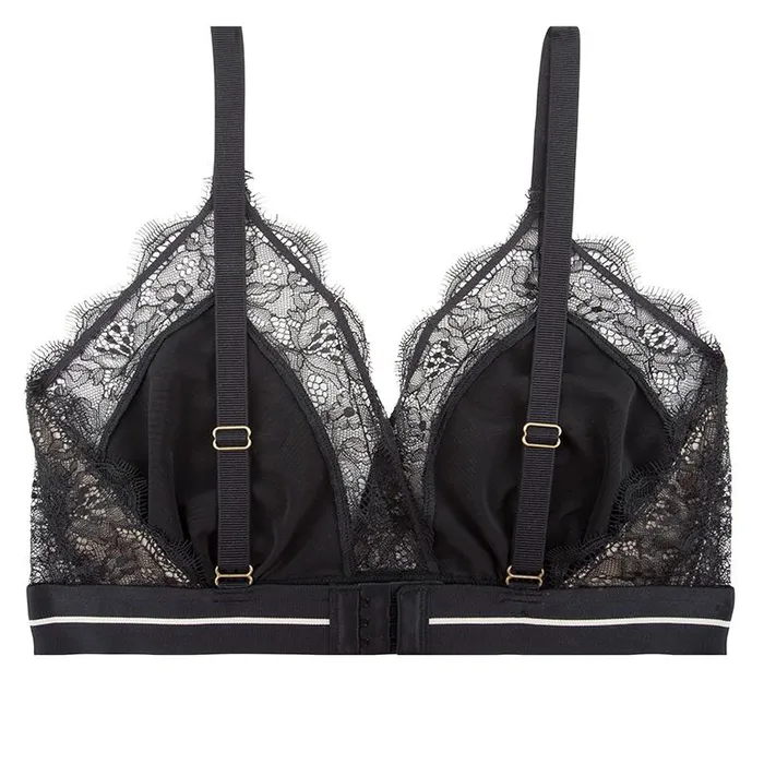 Love Stories Cup E To F Love Lace Bralette Black 8211 Women