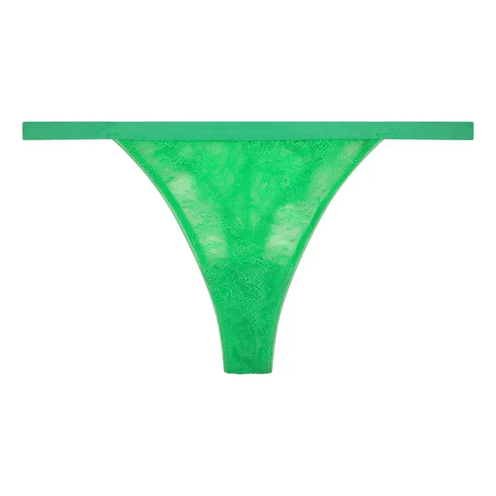 Love Stories Thongs Roomservice Thong Bright Green 8211 Women
