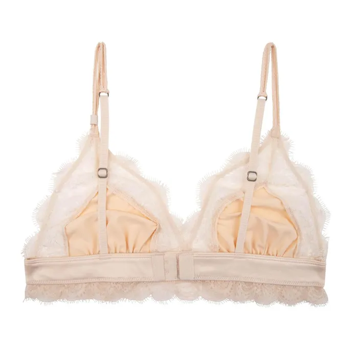 Love Stories Unpadded Bralettes Love Lace Bralette Off White 8211 Women