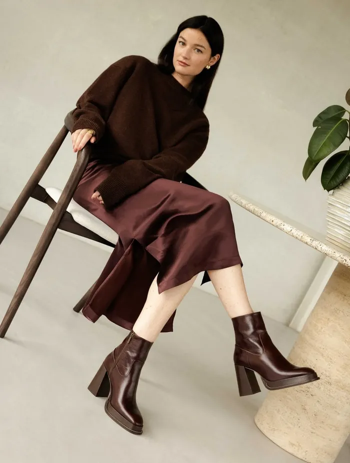 Marnie Irish Coffee Women Bobbies Ankle Boots