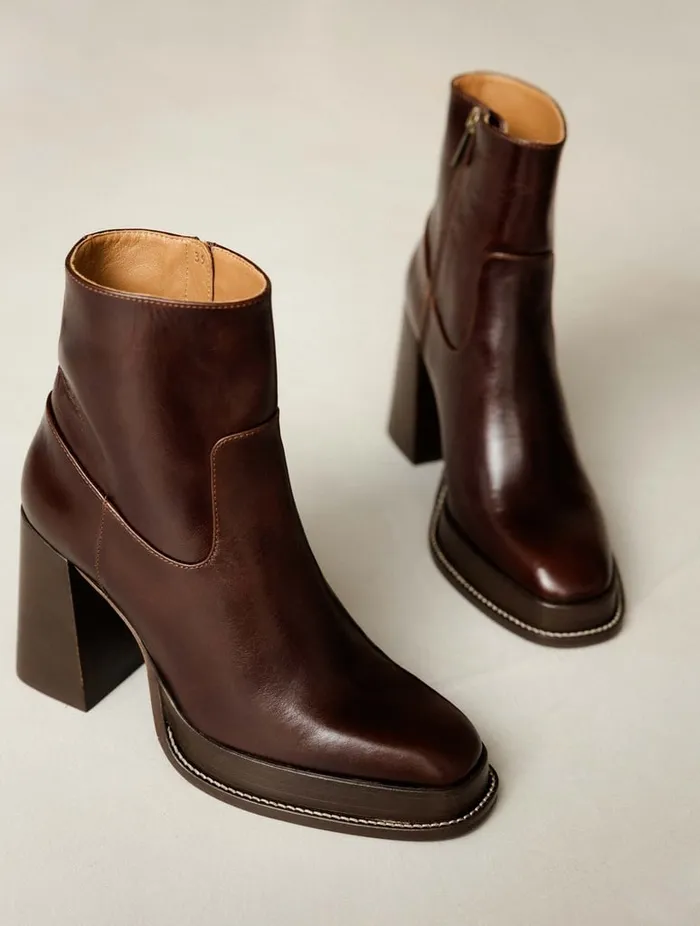 Marnie Irish Coffee Women Bobbies Ankle Boots