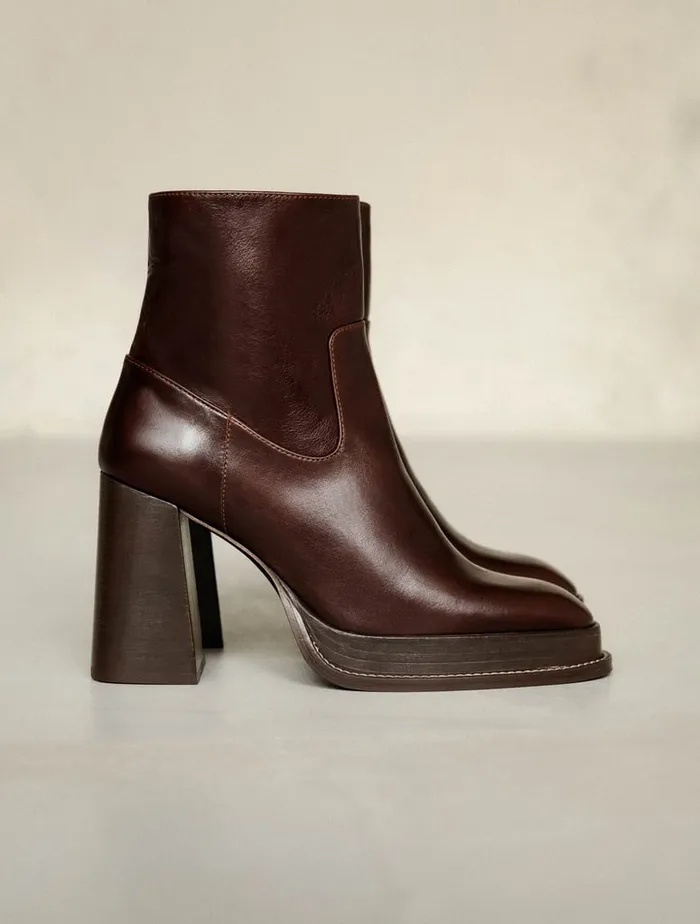 Marnie Irish Coffee Women Bobbies Ankle Boots