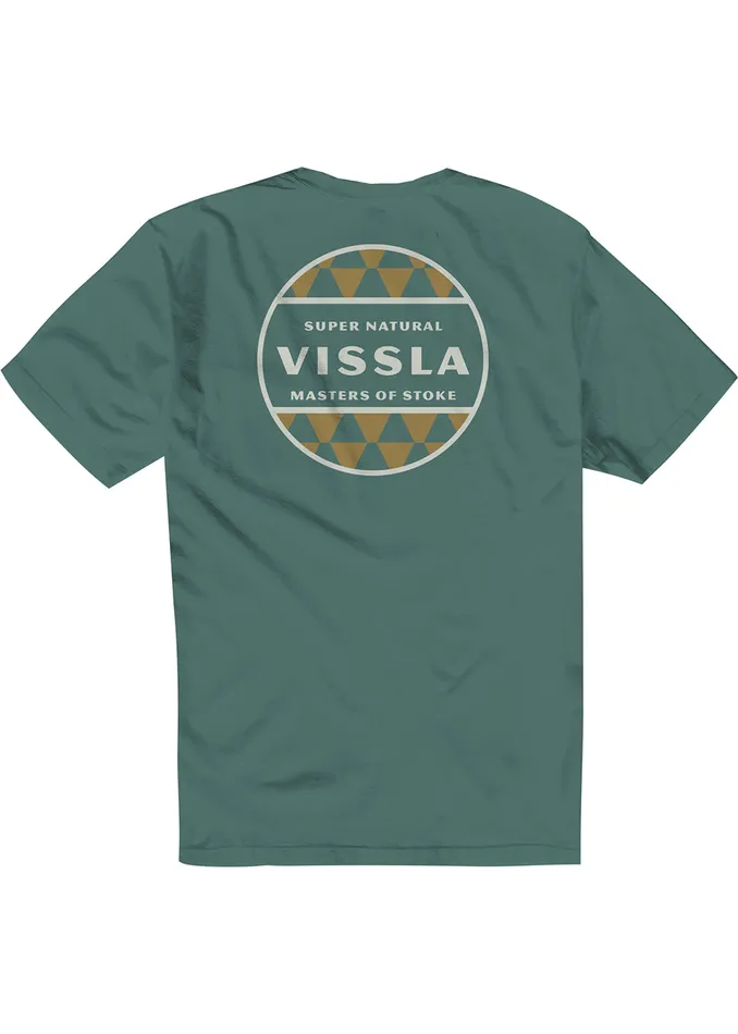 Masters Of Stoke Premium Pkt Tee Pine Premium Tees Vissla Men