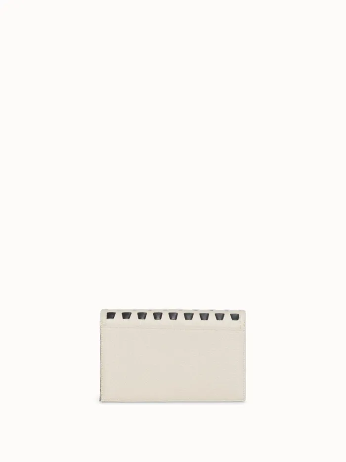 Medium Anouk Crossbody Clutch Bag With Handwoven Details Light Multicolor Women Akris Clutches