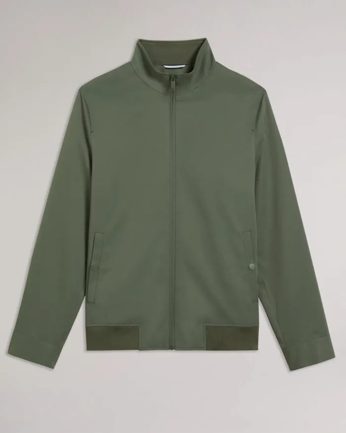 Men ARZONA 8211 Nylon Bomber Jacket Khaki Ted Baker Coats and Jackets