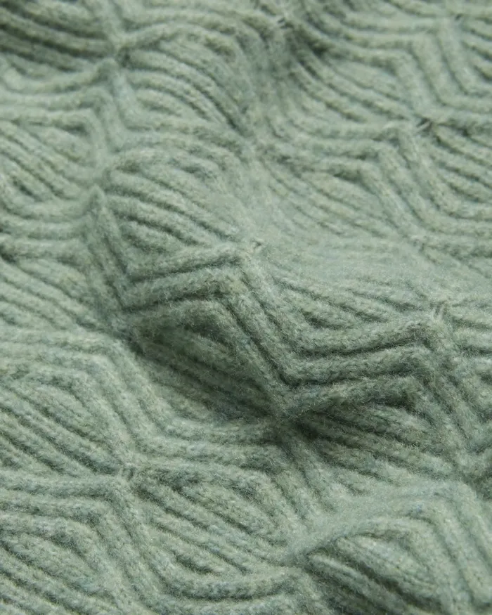 Men ATCHET 8211 Wool Blend Cable Knit Jumper Pale Green Ted Baker Jumpers and Knitwear Men ATCHET 8211 Wool Blend Cable Knit Jumper Pale Green Ted Baker Jumpers and Knitwear