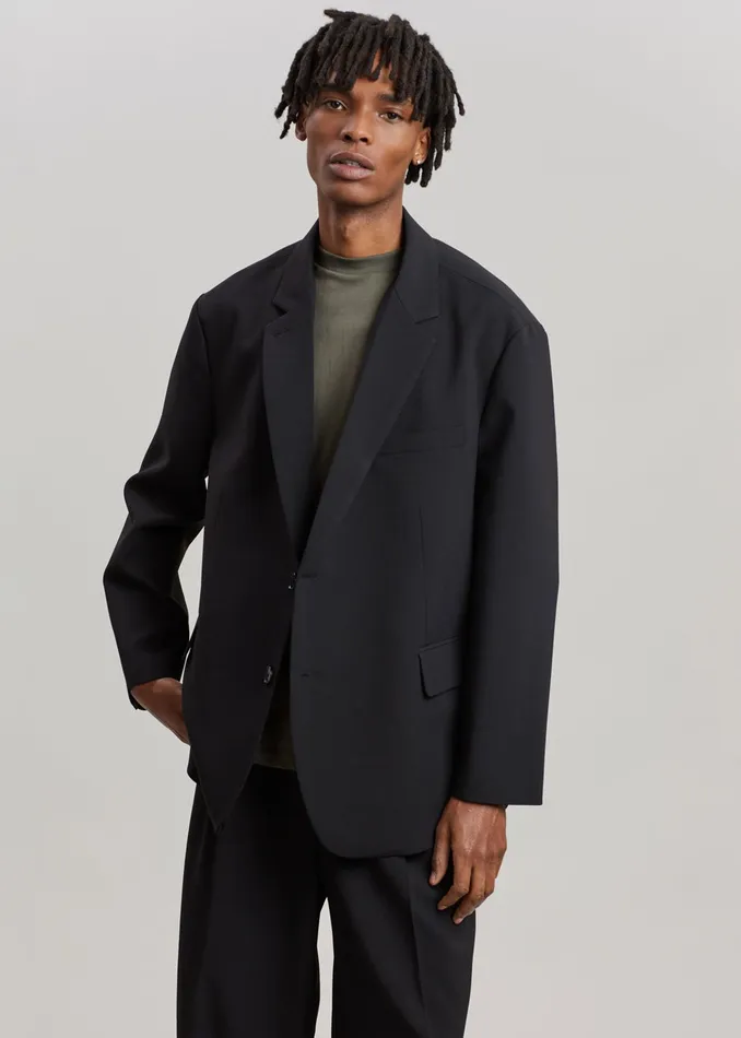 Men Beo Blazer 8211 Black The Frankie Shop Outerwear