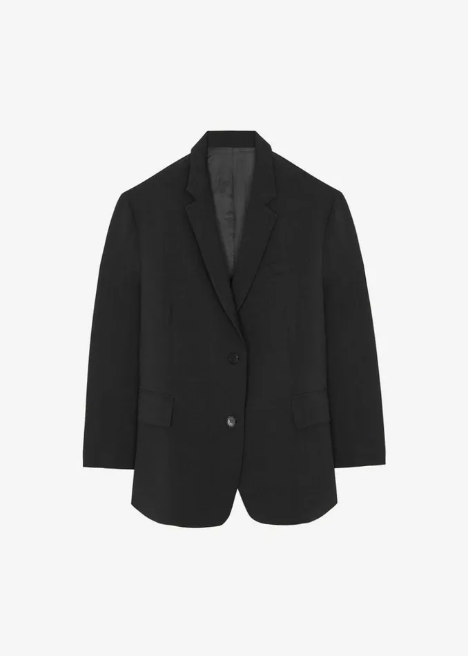 Men Beo Blazer 8211 Black The Frankie Shop Outerwear