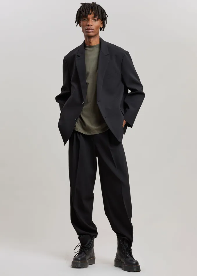 Men Beo Suit Pants 8211 Black The Frankie Shop Bottoms