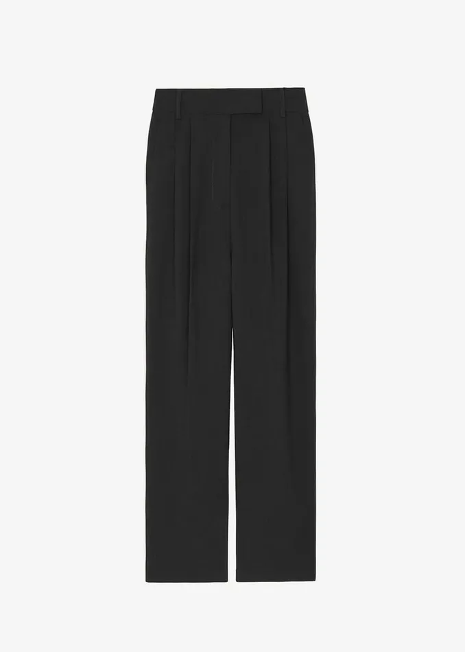 Men Beo Suit Pants 8211 Black The Frankie Shop Bottoms