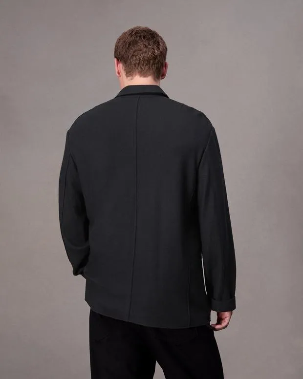 Men Blazers Rag and Bone Gramercy Wool Blazer Black