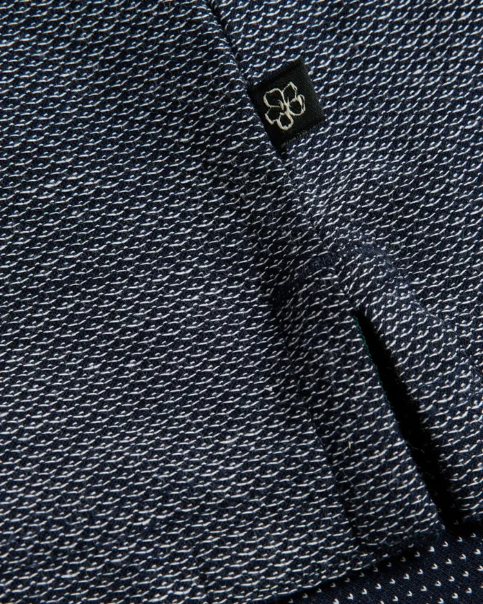 Men BOWKER 8211 Regular Fit Textured TShirt Navy Ted Baker Tops Men BOWKER 8211 Regular Fit Textured TShirt Navy Ted Baker Tops