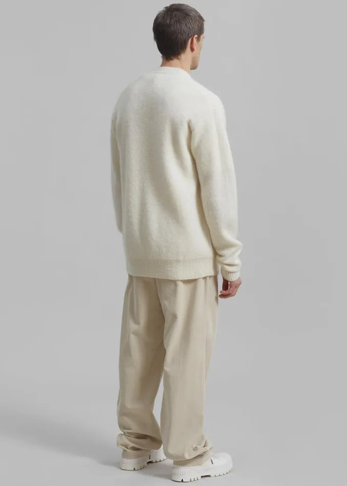 Men Camden Corduroy Pants 8211 Cream The Frankie Shop Bottoms
