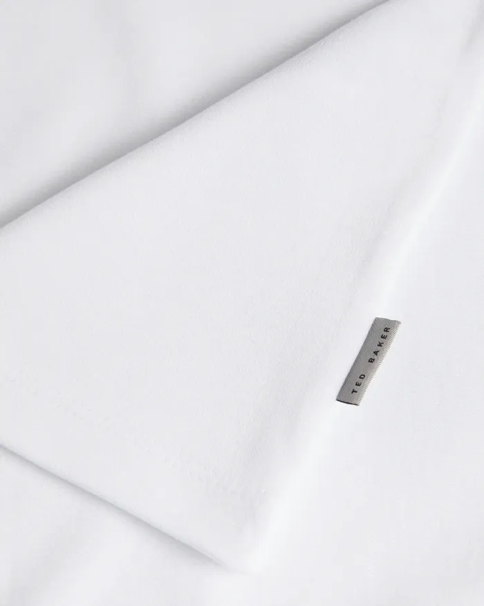 Men CHIPA 8211 Short Sleeve Polo Shirt White Ted Baker Tops
