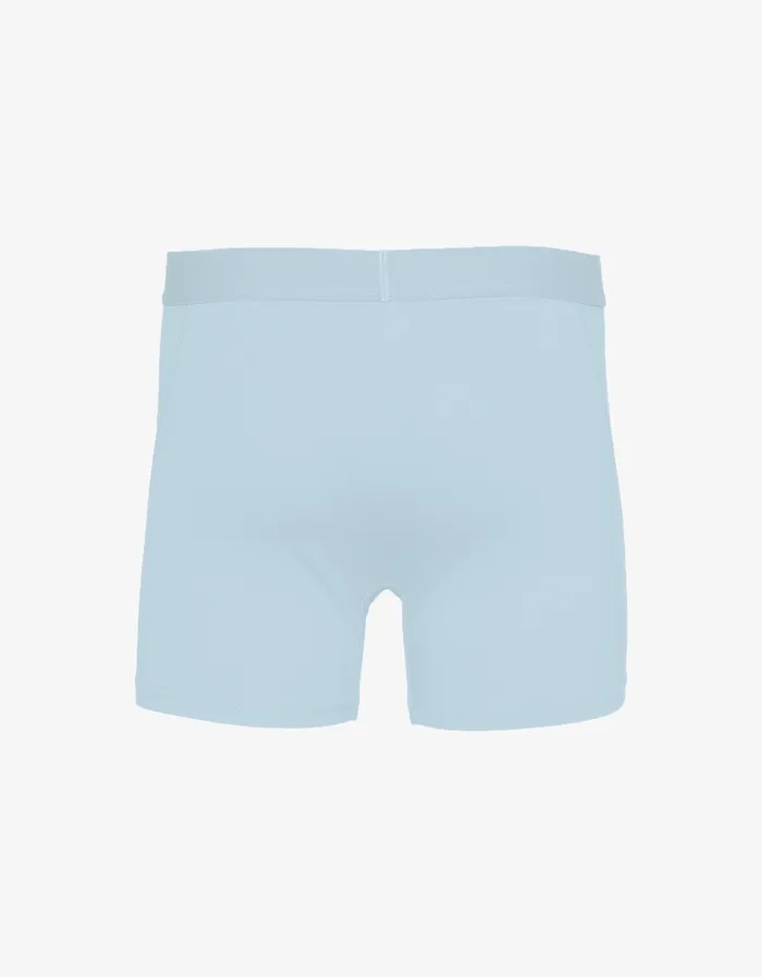 Men Classic Organic Boxer Briefs 8211 Polar Blue Underwear Colorfulstandard