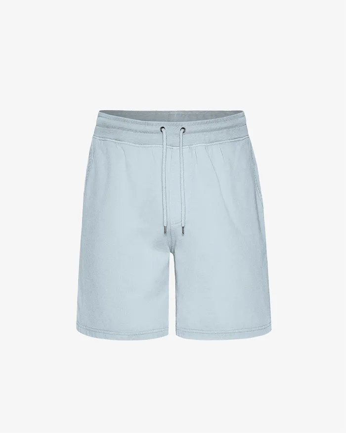 Men Classic Organic Sweatshorts 8211 Powder Blue Shorts Colorfulstandard
