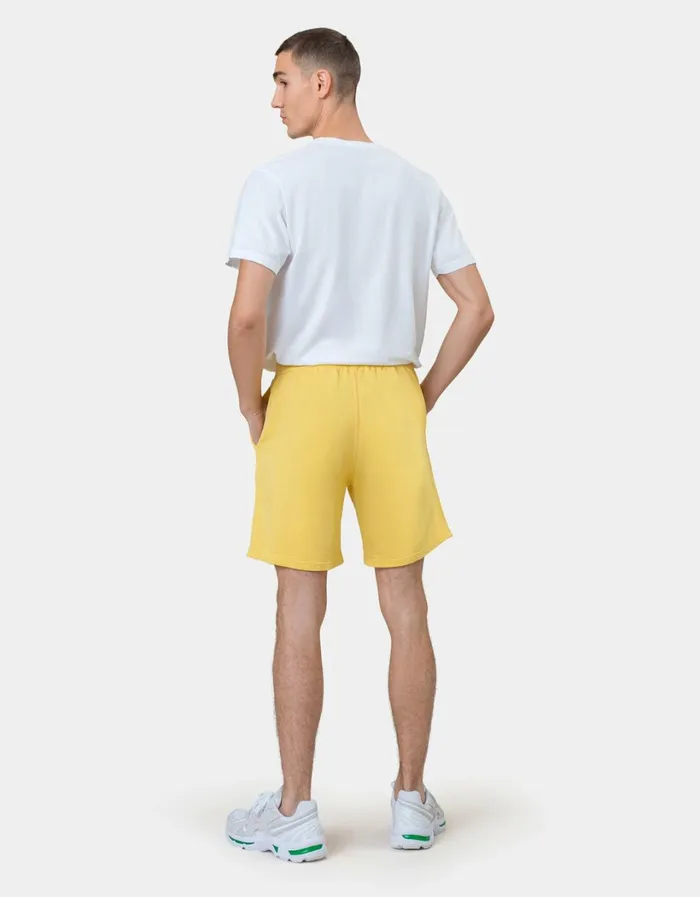 Men Classic Organic Sweatshorts Dark Amber Colorful Standard Shorts