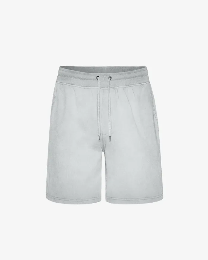 Men Classic Organic Sweatshorts Faded Grey Colorful Standard Shorts