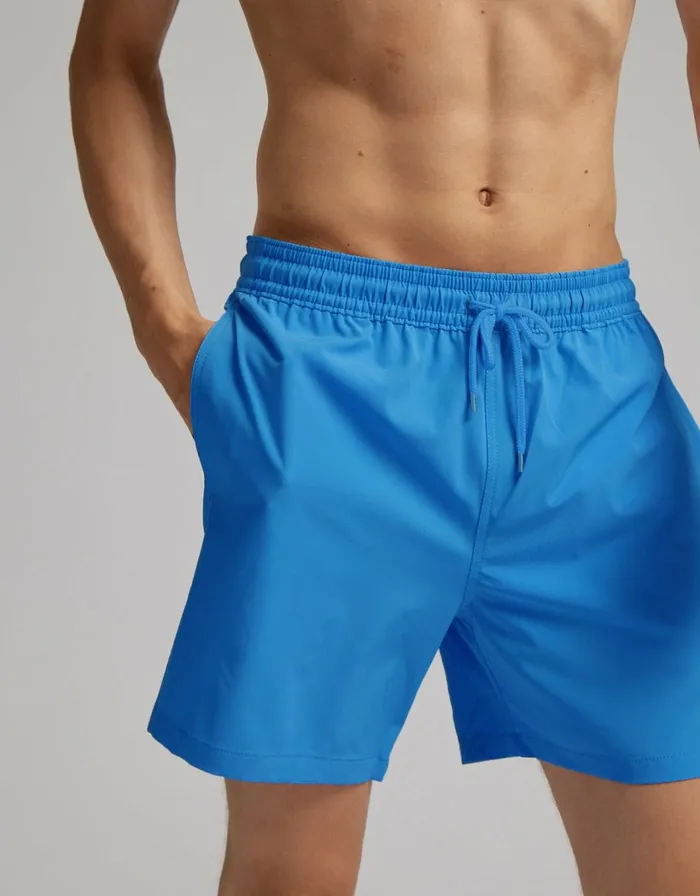 Men Classic Swim Shorts Soft Lavender Colorful Standard Shorts