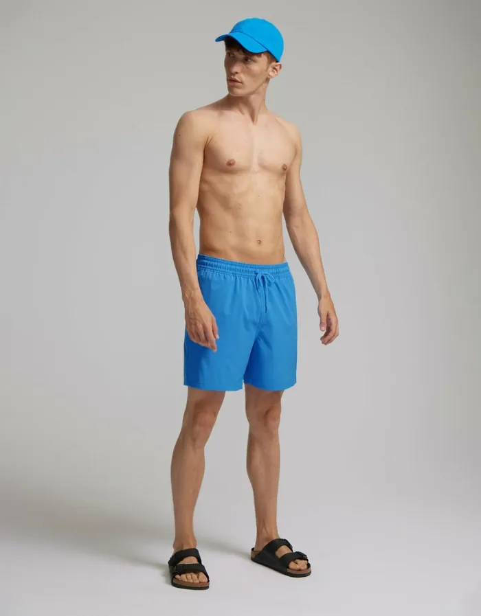 Men Classic Swim Shorts Soft Lavender Colorful Standard Shorts