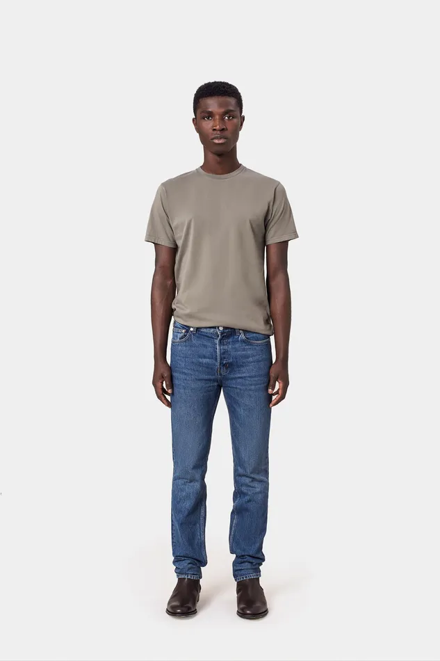 Men Colorfulstandard Classic Organic Tee 8211 Heather Grey TShirts