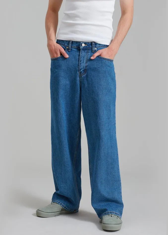 Men Connor Jeans 8211 Medium Wash The Frankie Shop Bottoms