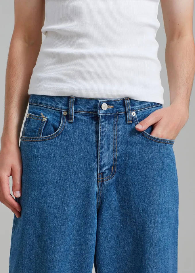 Men Connor Jeans 8211 Medium Wash The Frankie Shop Bottoms