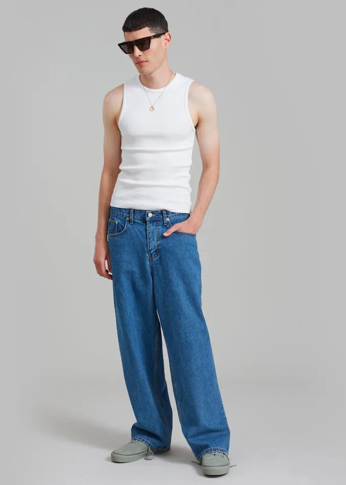 Men Connor Jeans 8211 Medium Wash The Frankie Shop Bottoms
