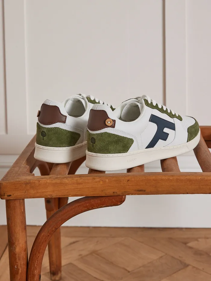 Men Cyrillus Shoes Hazel Trainers 8211 The Faguo Collection Kaki