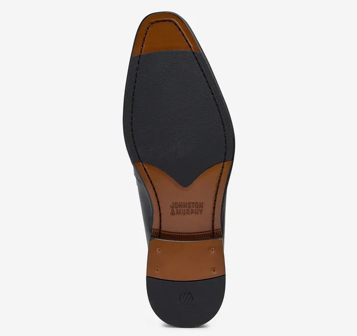 Men Dress Shoes Johnston and Murphy Sullivan Bit Loafer Espresso Italian Calfskin