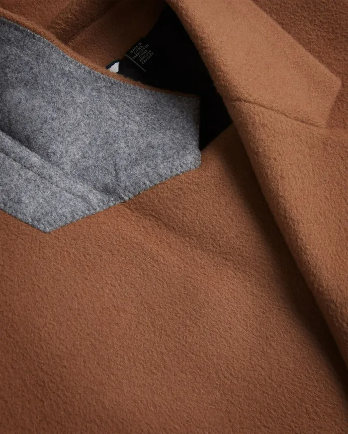Men EDOUARD 8211 Wool Blend Double Breasted City Coat Tan Ted Baker Coats and Jackets Men EDOUARD 8211 Wool Blend Double Breasted City Coat Tan Ted Baker Coats and Jackets