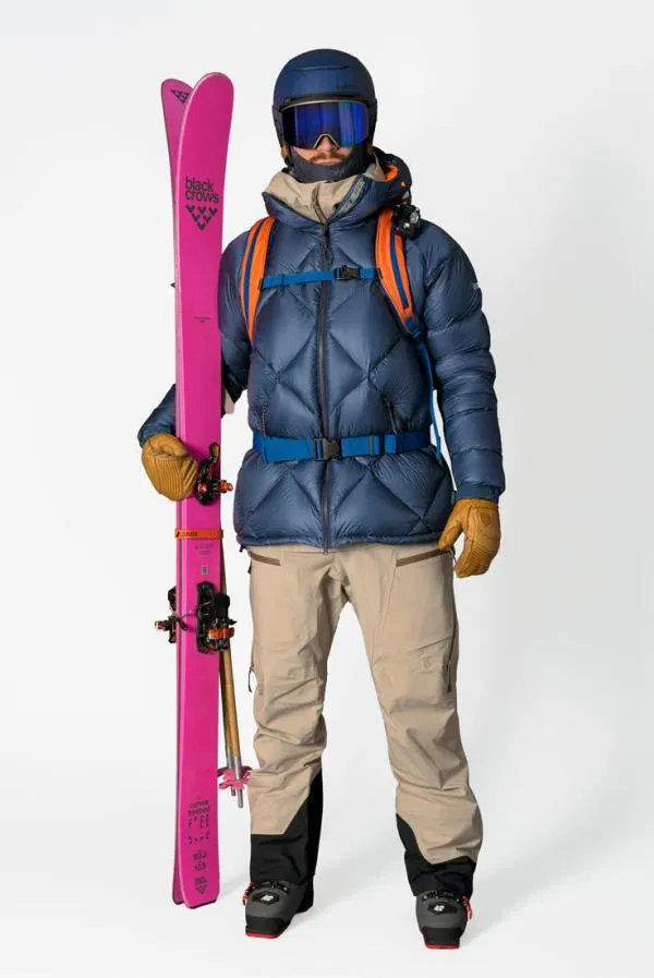 Men Elias Down ParkaDeep Blue Orage Jackets