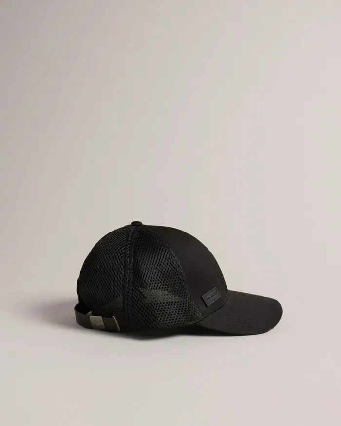 Men ETHANNS 8211 Mesh Baseball Cap Black Ted Baker Hats and Caps