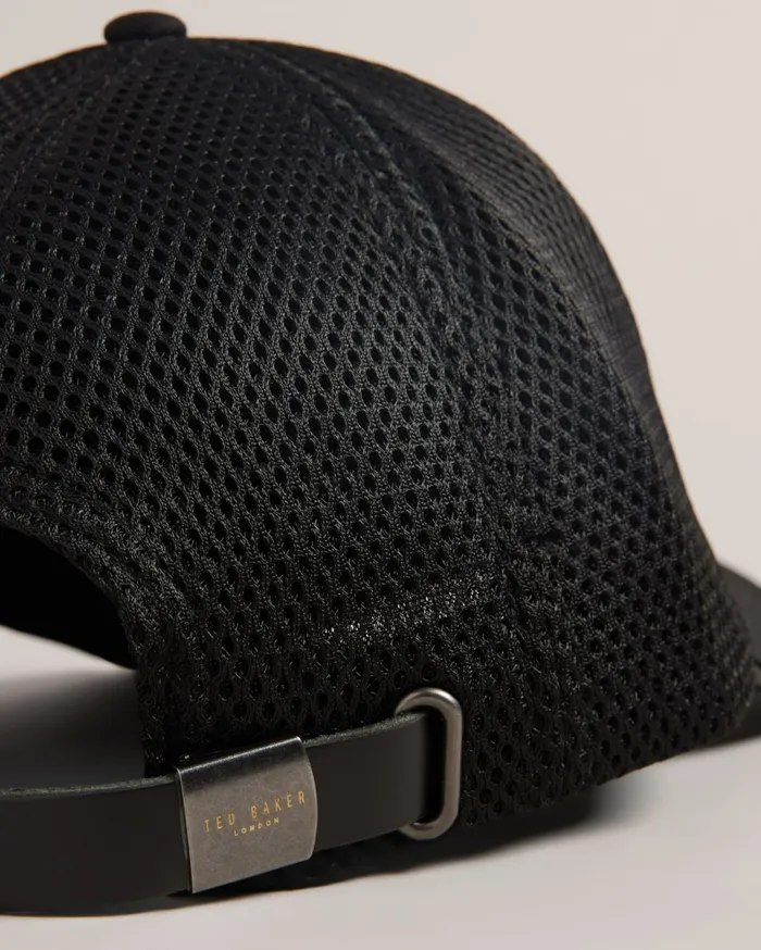 Men ETHANNS 8211 Mesh Baseball Cap Black Ted Baker Hats and Caps