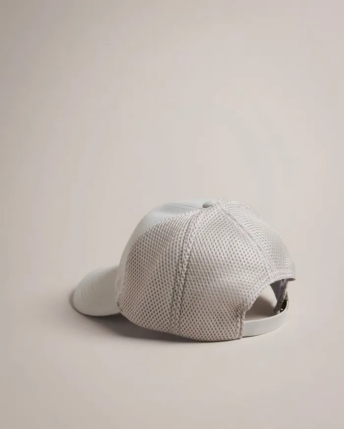 Men ETHANNS 8211 Mesh Baseball Cap Grey Ted Baker Hats and Caps