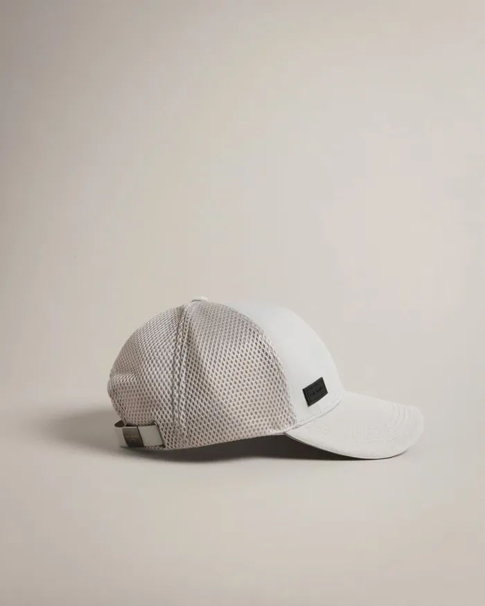 Men ETHANNS 8211 Mesh Baseball Cap Grey Ted Baker Hats and Caps