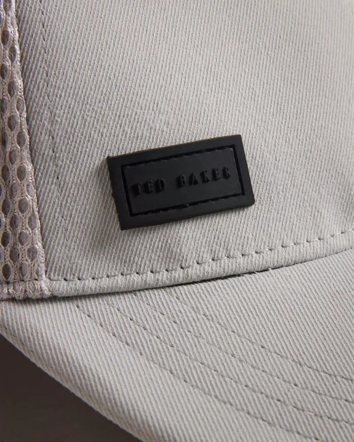 Men ETHANNS 8211 Mesh Baseball Cap Grey Ted Baker Hats and Caps