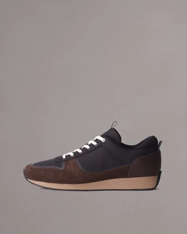 Men Footwear Rag and Bone Pursuit Retro Runner Sneaker Charcoal