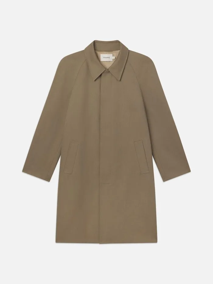 Men FRAME Jackets and Coats Wool Trench Coat