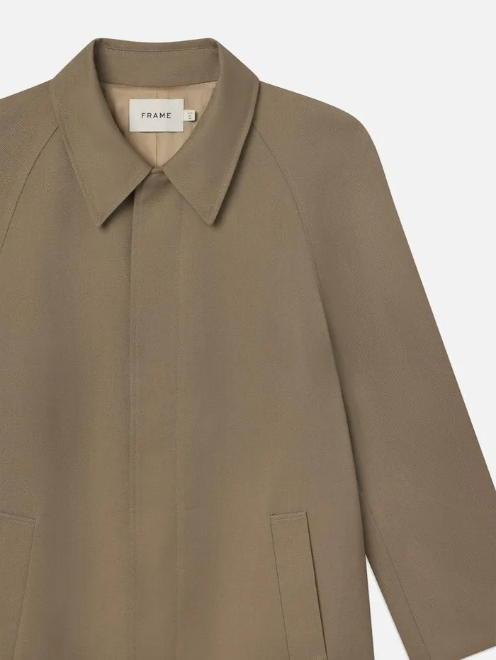 Men FRAME Jackets and Coats Wool Trench Coat
