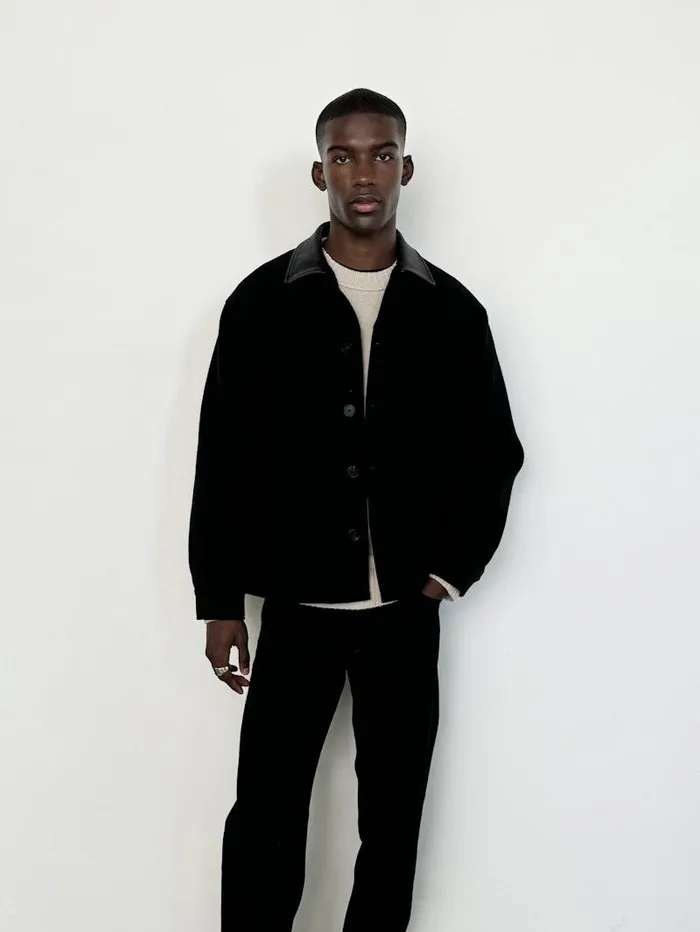 Men FRAME Jackets and Coats Woolen Workwear Jacket Men FRAME Jackets and Coats Woolen Workwear Jacket