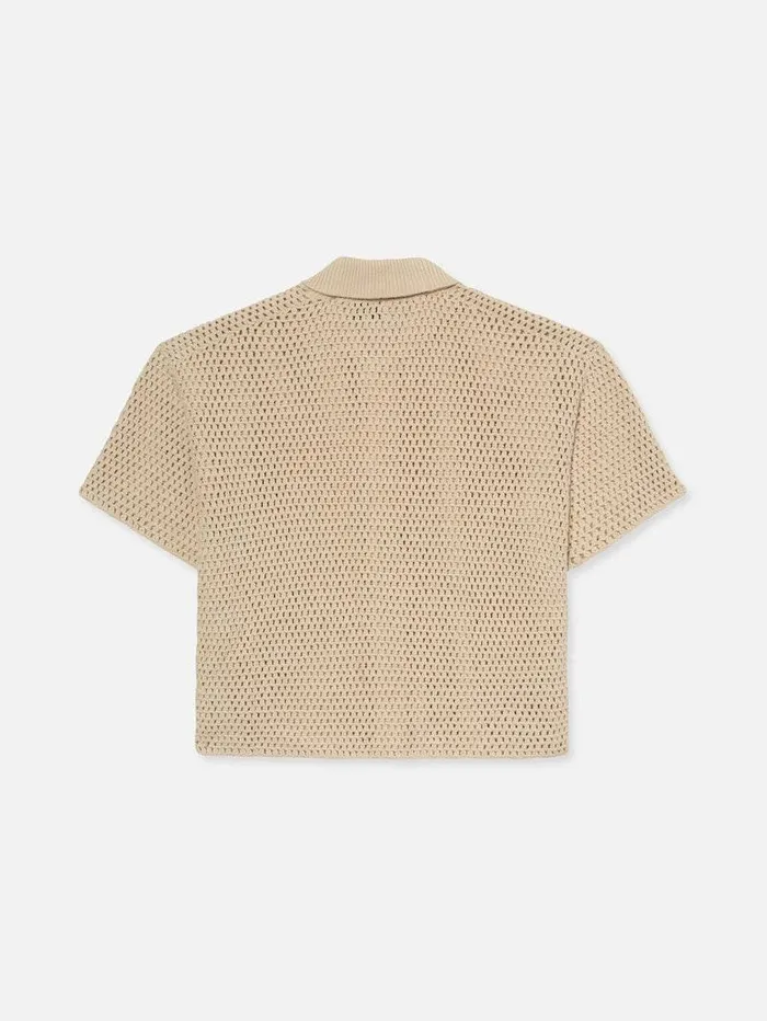 Men FRAME Shirts Open Weave Cardigan