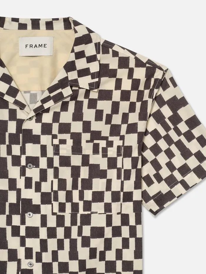 Men FRAME Shirts Vintage Print Shirt Men FRAME Shirts Vintage Print Shirt