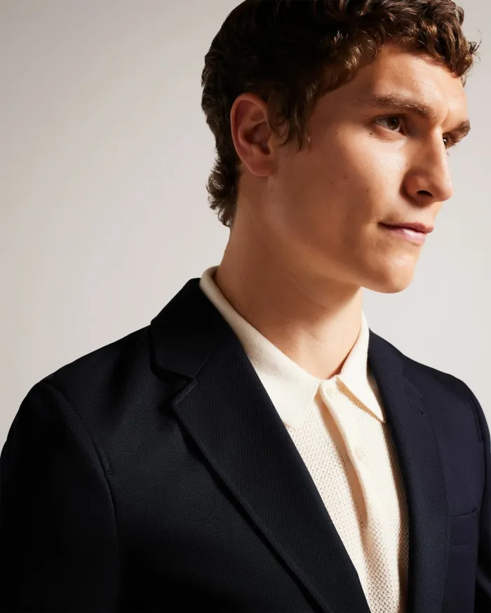 Men HEDDONJ 8211 Single Breasted Jacket Navy Ted Baker Coats and Jackets