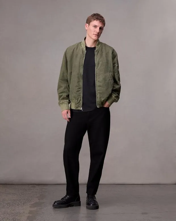 Men Jackets and Coats Rag and Bone Manston Bomber Jacket Army