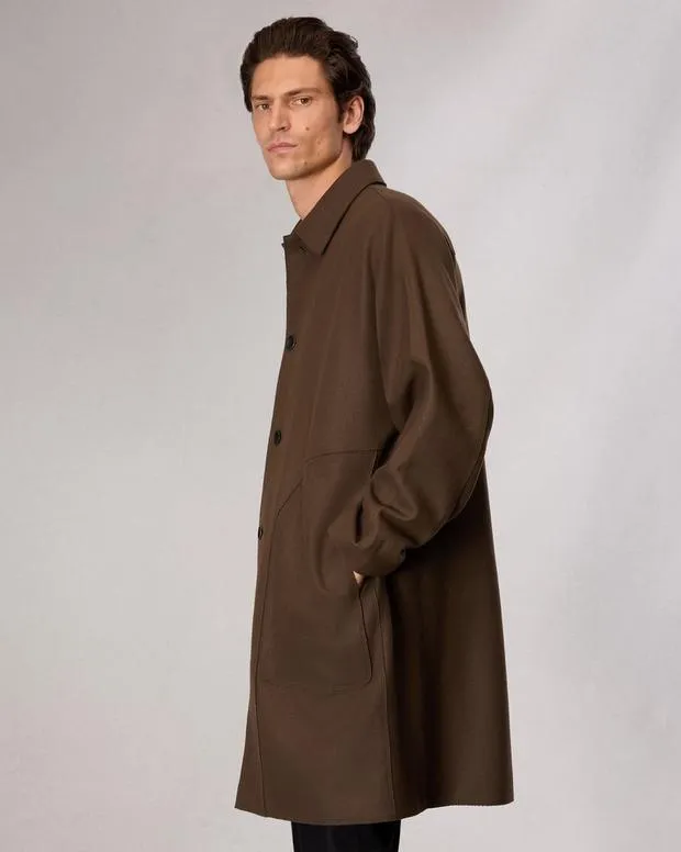 Men Jackets and Coats Rag and Bone Marshall WoolBlend Coat Green