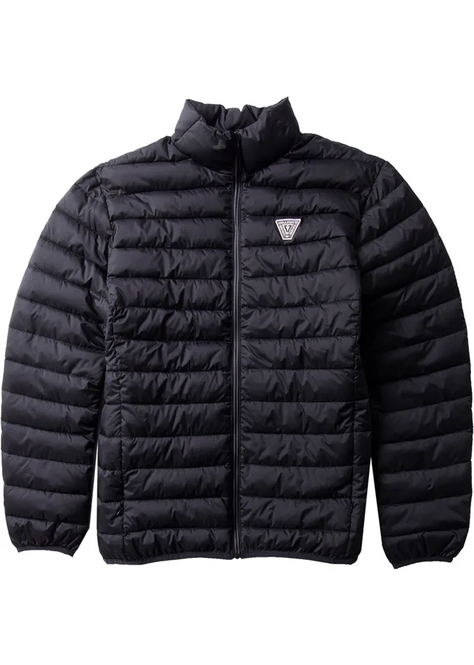 Men Jackets Vissla Easy Seas Eco Puff Jacket Black