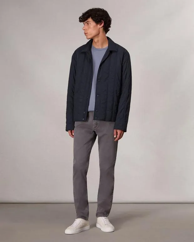 Men Jeans Rag and Bone Fit 2 Slim Fit Jean Aero Stretch Denim Dark Grey