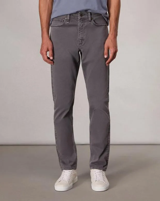 Men Jeans Rag and Bone Fit 2 Slim Fit Jean Aero Stretch Denim Dark Grey