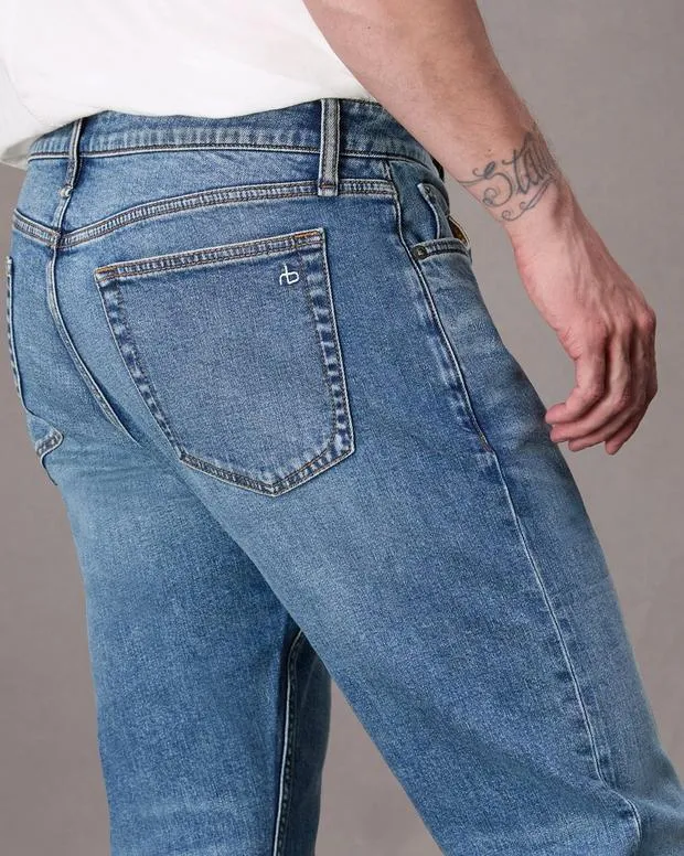 Men Jeans Rag and Bone Fit 3 Athletic Fit Jean Authentic Stretch Denim Devon